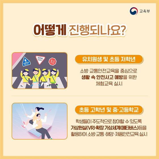 안전교육이 부족하지 않도록! 찾아가는 안전체험 교육