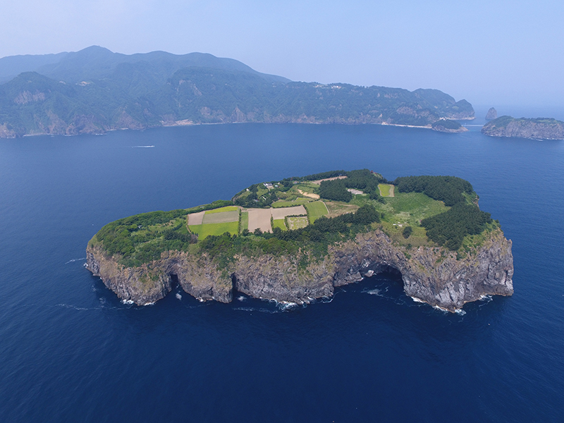 죽도 전경. (사진=해양과학기술원)