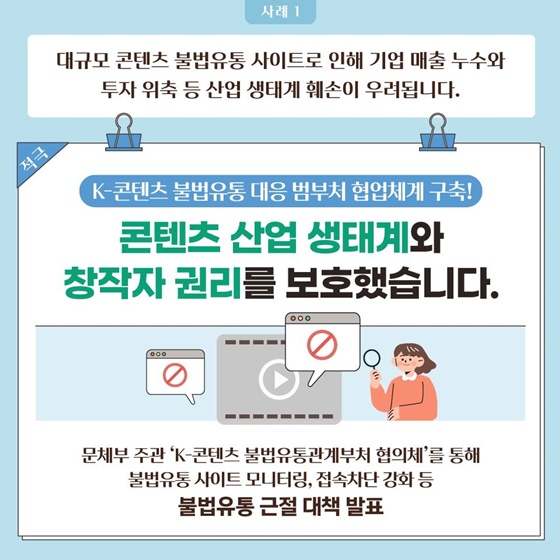 [2023 적극행정 우수사례] 문화체육관광부의 적극행정 사례를 살펴볼까요?