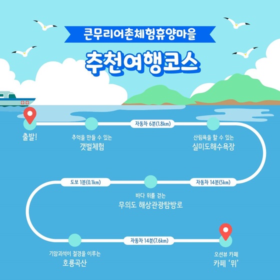 7월에 가기 좋은 어촌 안심 여행지 ② 인천 중구 큰무리마을