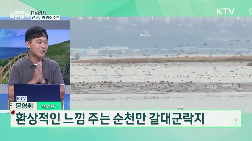 아름다운 풍경 느긋하게 즐기는 4,500km 코리아둘레길 여행 [여행을 떠나요]