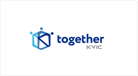 kvic together 가로형 로고