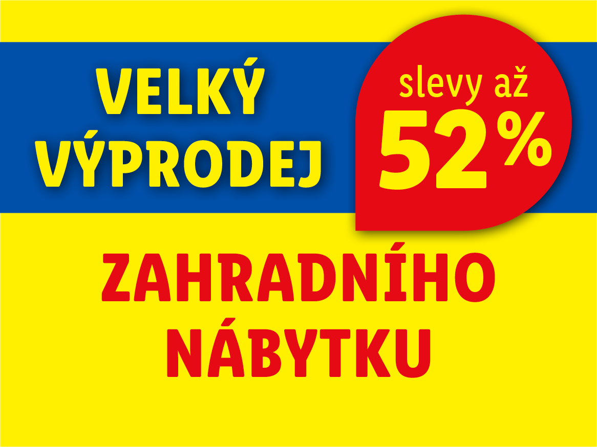 Výprodej zahradního nábytku 