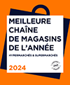 Meilleure chaîne de magasins 2024 - Supermarchés et Hypermarchés