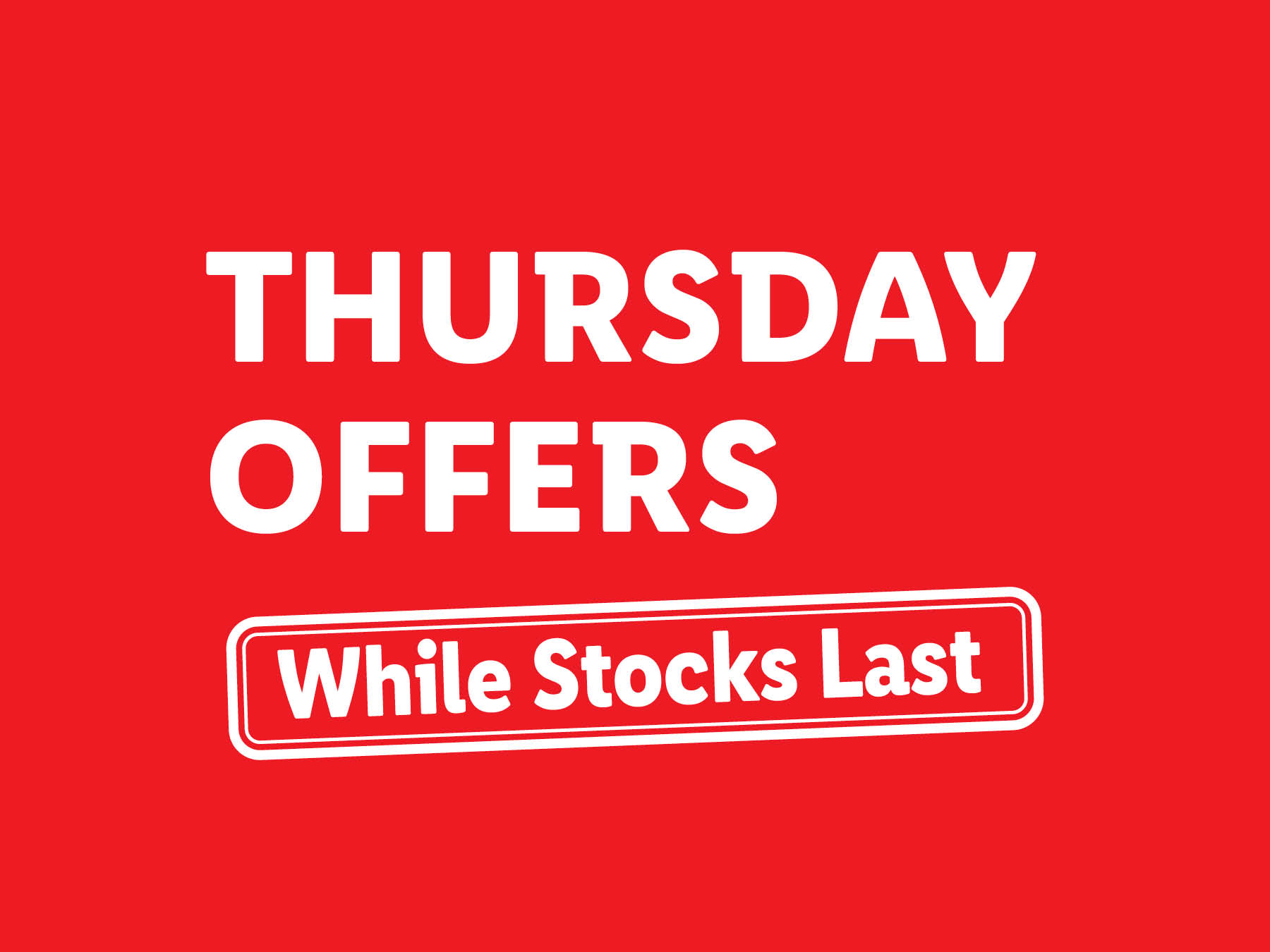 Thursday Offers