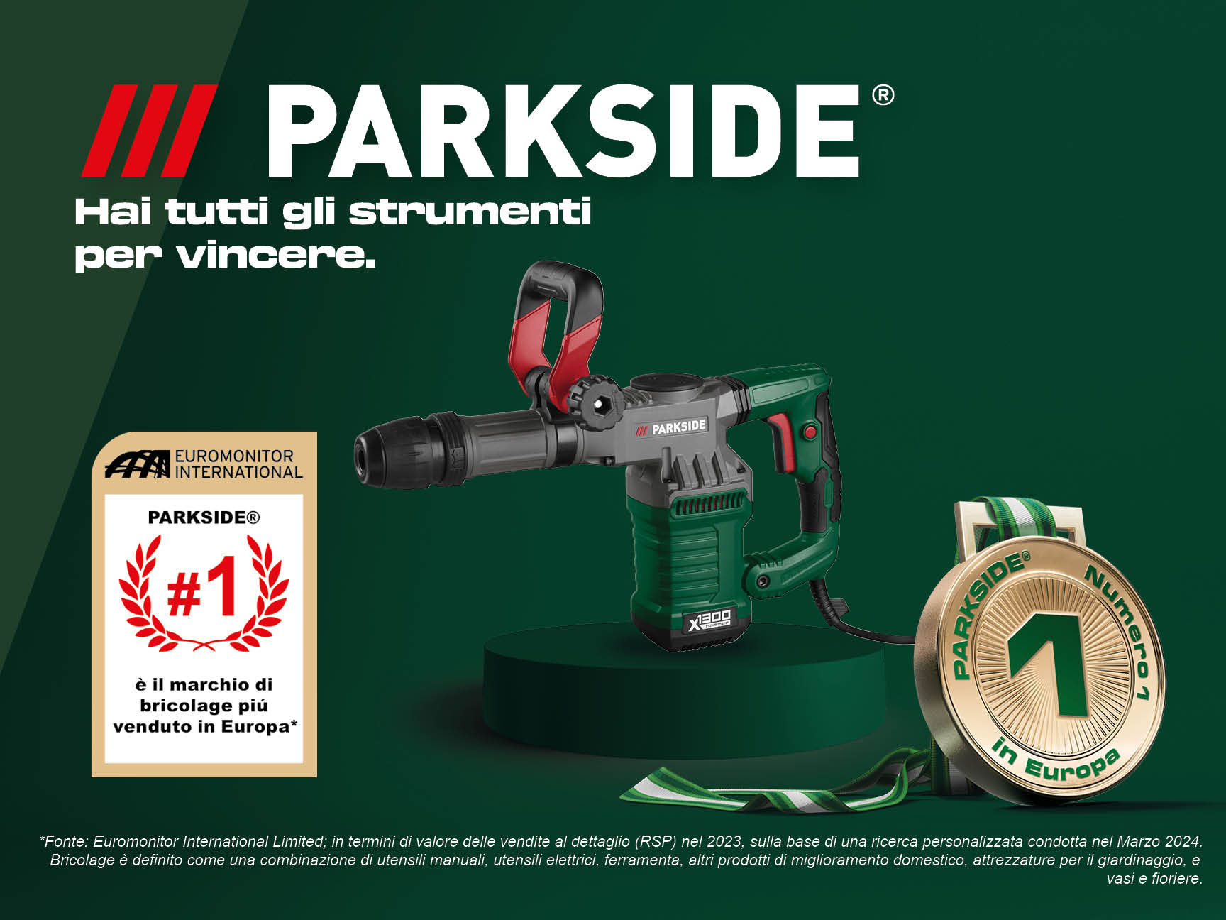 PARKSIDE®: Hai tutti gli strumenti per vincere