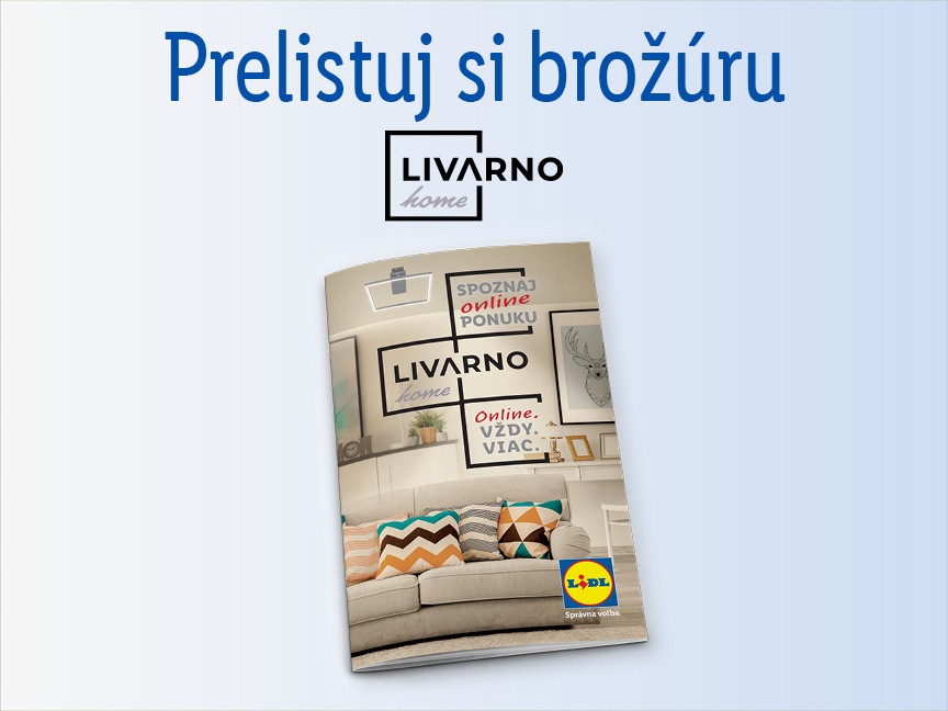 Brožúra Livarno home