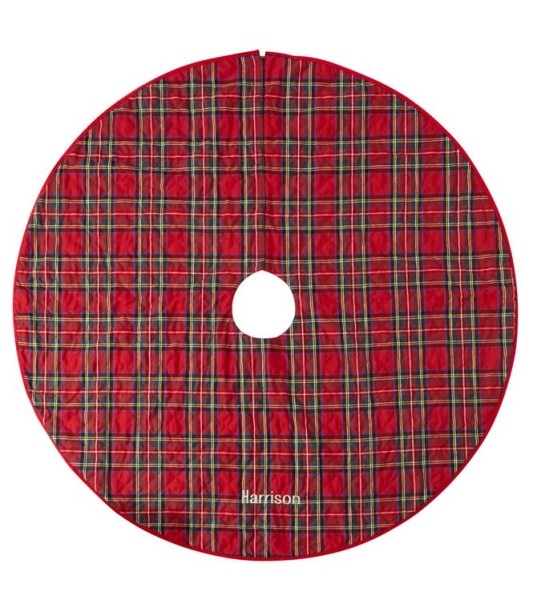 Classic Tree Skirt, Plaid 