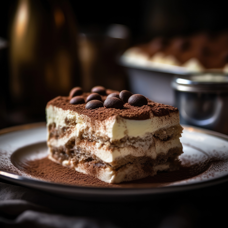 Leckeres Dessert: Tiramisu