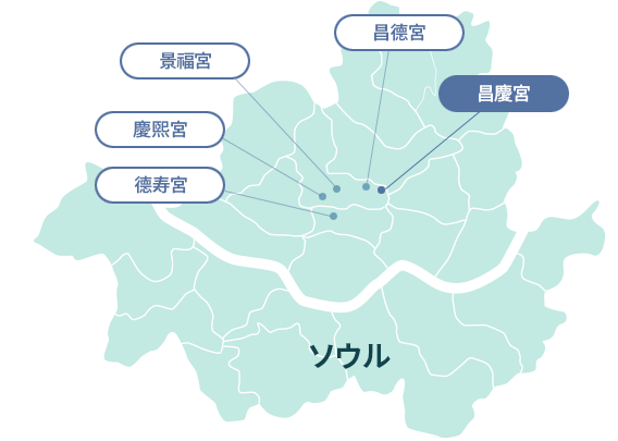 Changgyeonggung map