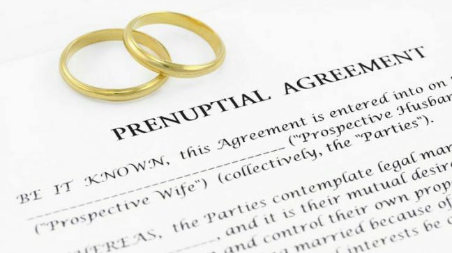 Prenuptial agreement in Michigan