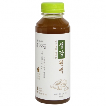 지구마을 프리미엄 생강차 생강원액 350ml/500ml(사)