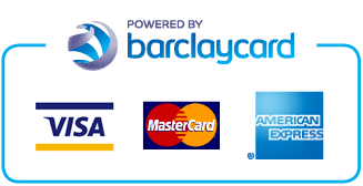 We accept American Express, Visa and Mastercard