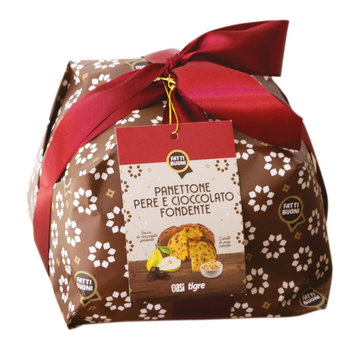 Panettone Fatti Buoni pera e cioccolato 750gr