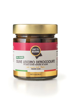 Olive Leccino denocciolate Fatti Buoni 210gr