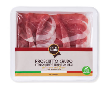 Prosciutto Crudo Stagionatura Minima 24 mesi Fatti Buoni 110gr