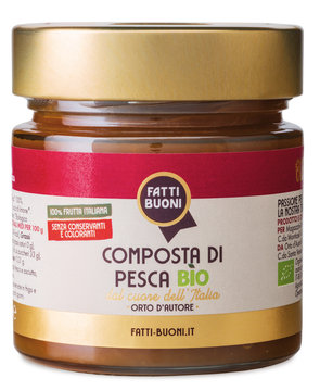 Composta di Pesca Bio Fatti Buoni 230gr