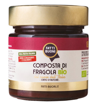 COMPOSTA DI FRAGOLA BIO FAT KG 0,230