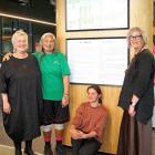 Chief executive Amanda Coulston, kaitiaki o kaupapa maori Louana Fruean, senior teacher Gillian...