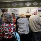 People checked out the opening of the Lockerbie Room in Owaka at the Owaka Museum recently. PHOTO...