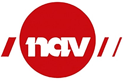 NAV - Logotipo da Administração Norueguesa do Trabalho e Previdência Social