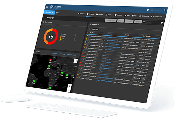 Entuity enterprise network analytics software