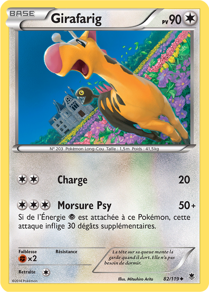 Girafarig (XY Vigueur Spectrale 82)