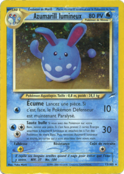 Azumarill lumineux (Neo Destiny 13)