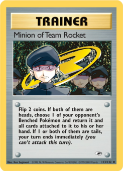 Minion of Team Rocket (Gym Heroes 113)