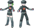 Artwork des Sbires Team Rocket dans Pokémon Rouge Feu et Vert Feuille.