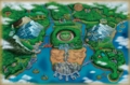 Carte d'Unys dans Pokémon Noir 2 et Blanc 2