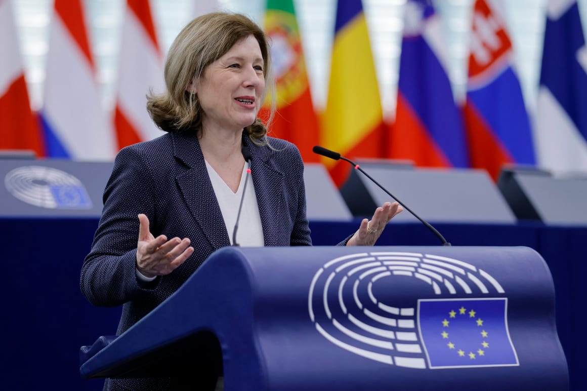 European Parliament session in Strasbourg