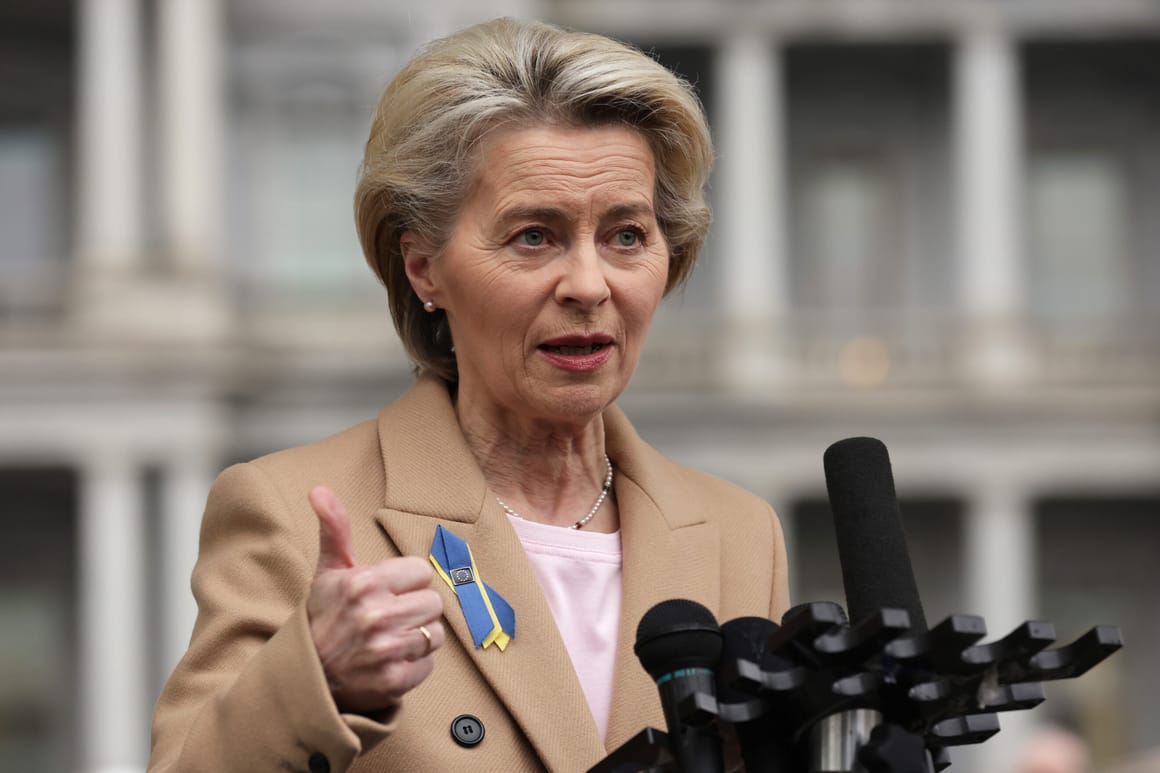 President Biden Meets With European Commission President Ursula Von Der Leyen In The Oval Office