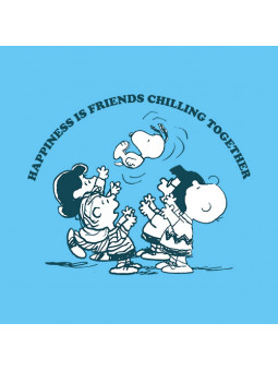 Friends Chilling Together - Peanuts Official T-shirt