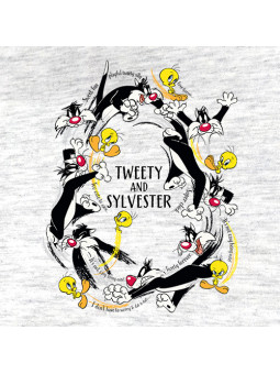 Tweety & Sylvester - Looney Tunes Official T-shirt