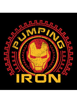 Pumping Iron - Marvel Official T-shirt