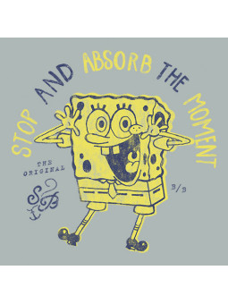 Stop And Absorb The Moment! - SpongeBob SquarePants Official T-shirt