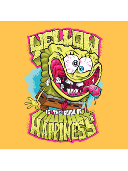 Yellow Is The Colour Of Happiness - SpongeBob SquarePants Official T-shirt