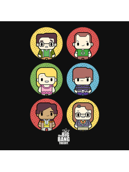 TBBT: Chibi - The Big Bang Theory Official T-shirt