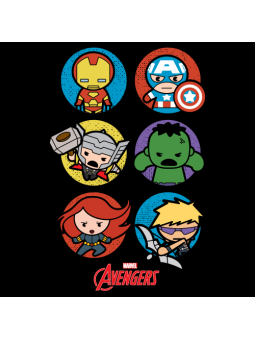 The Original Six: Chibi - Marvel Official T-shirt