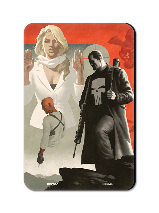 Castle & Valery - Marvel Official Fridge Magnet