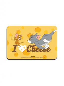 I Love Cheese - Tom & Jerry Official Fridge Magnet