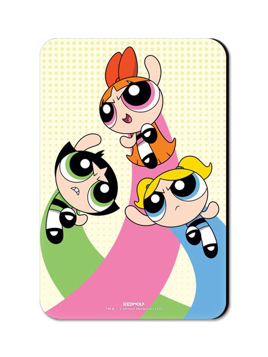 Townsville Guardians - The Powerpuff Girls Official Fridge Magnet