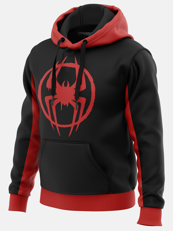 Across The Spider-Verse: Miles Morales Logo - Marvel Official Hoodie