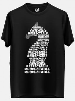 Ghoda Respectable (Black) - T-shirt