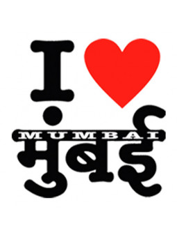 I Love Mumbai - White