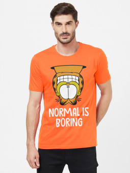 Normal Is Boring - Garfield Official T-shirt