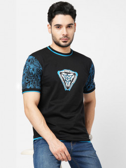 Iron Man: Arc Reactor - Marvel Official Drop Cut T-shirt