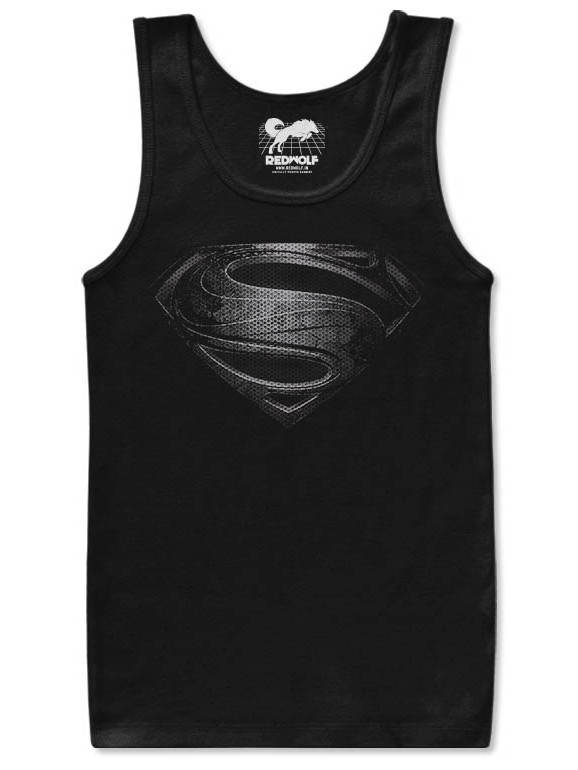 Superman: The Black Suit - Justice League Official Tank Top