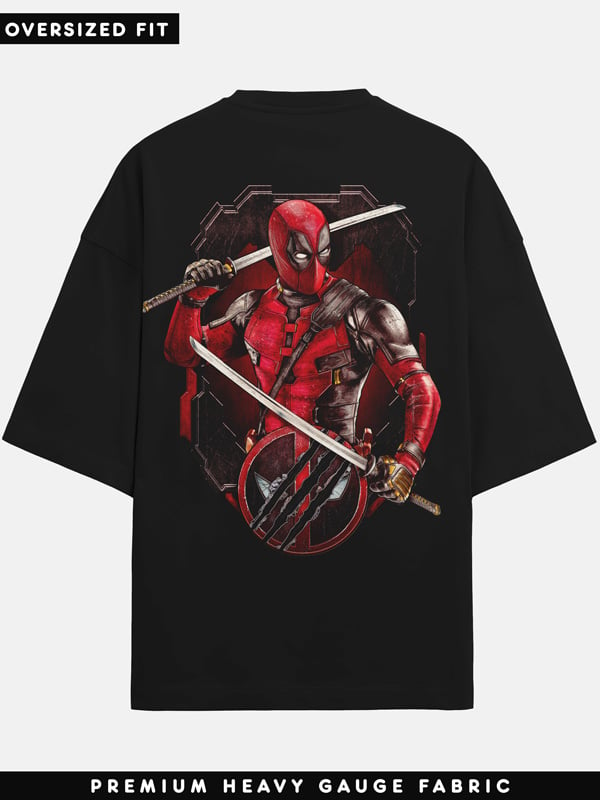 Masked Mercenary - Marvel Official Oversized T-shirt